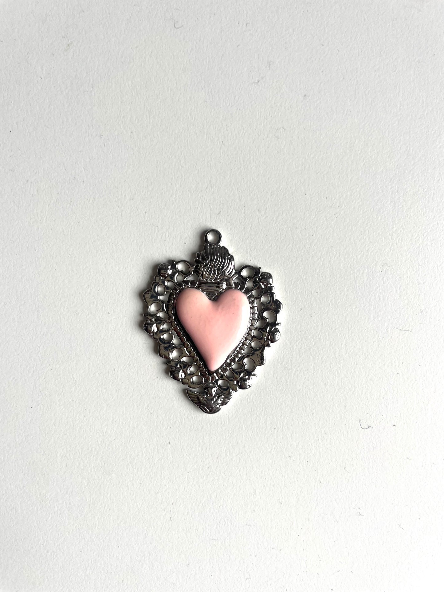 Ciondolo Imperatrice silver rosa chiaro